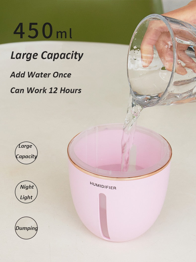USB mute car office hydrating spray