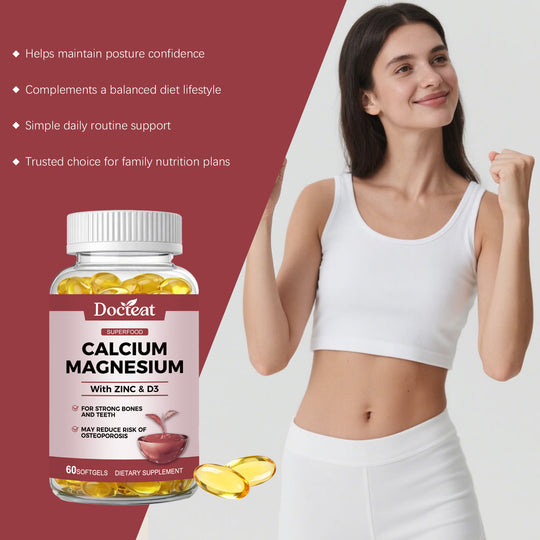 Gentle care to support joint and bone health with these capsules